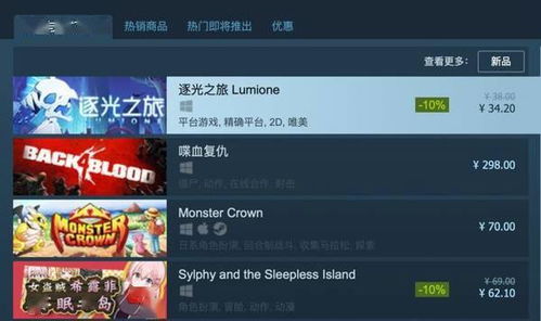 独立游戏 逐光之旅 登顶新品与热门商品榜 人气火爆