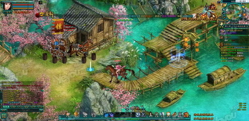 傲剑2唯美截图赏析，感受页游的视觉盛宴